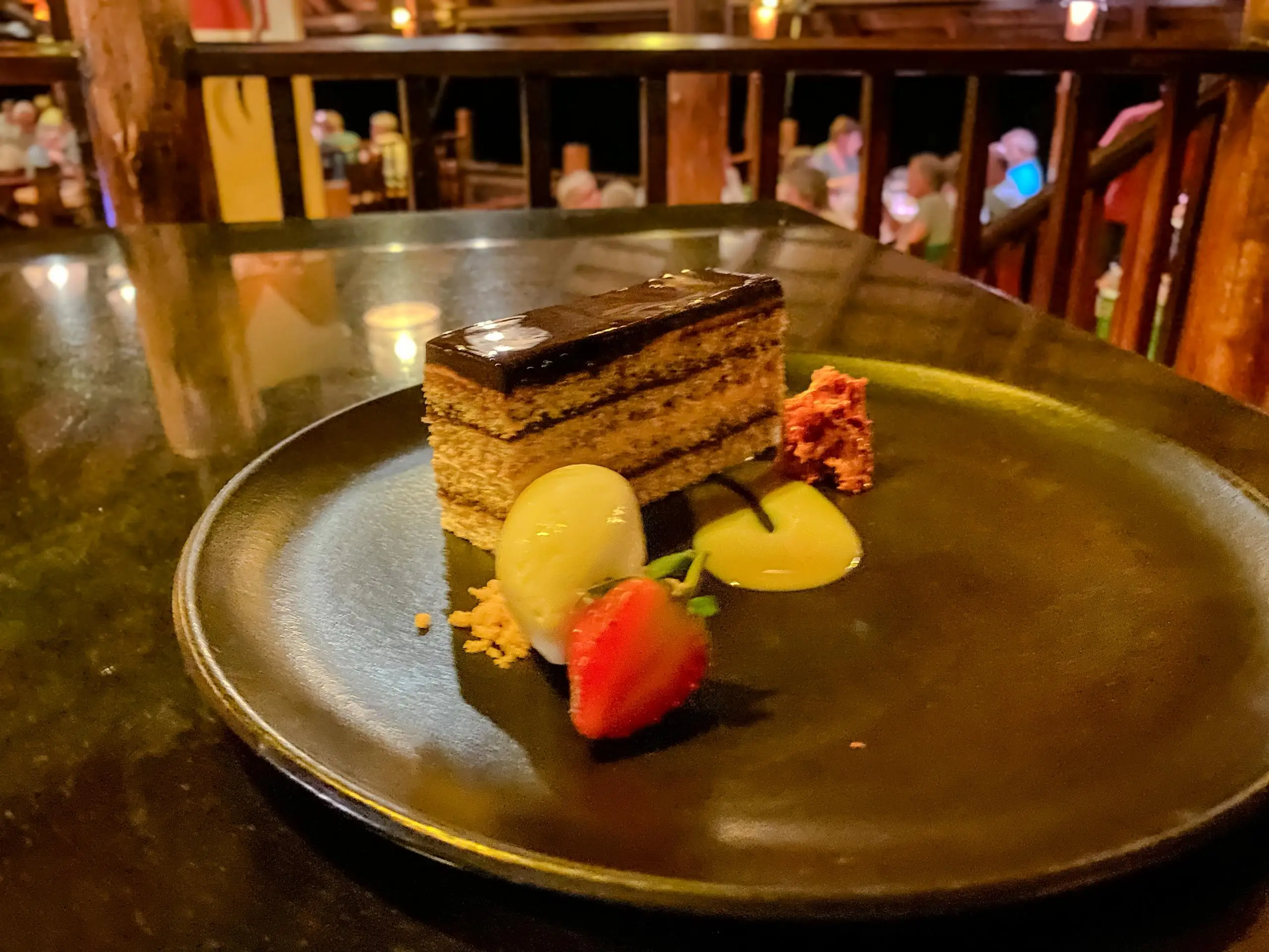 Chocolate streusel