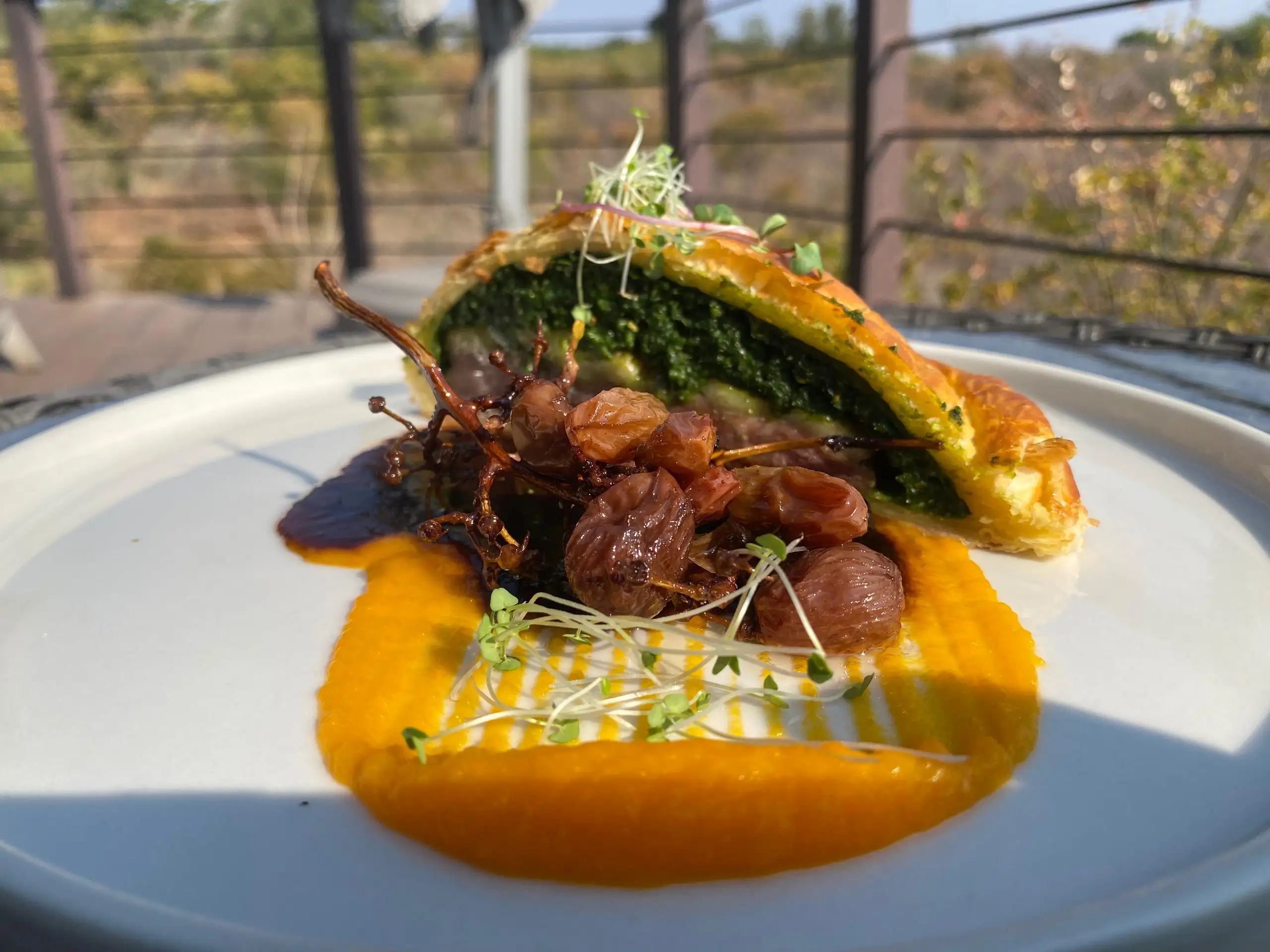 Duck breast en croute