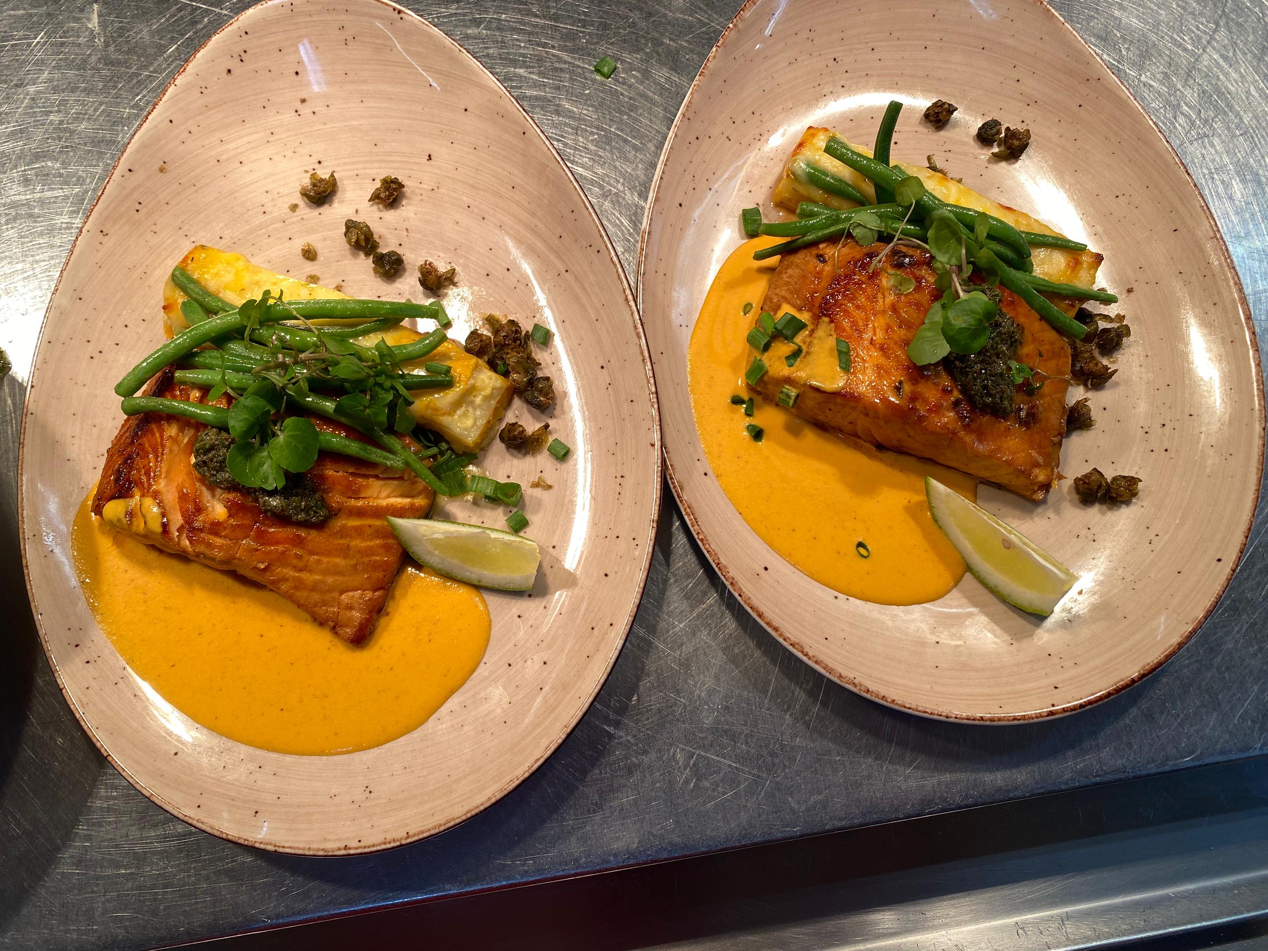 Seared Salmon