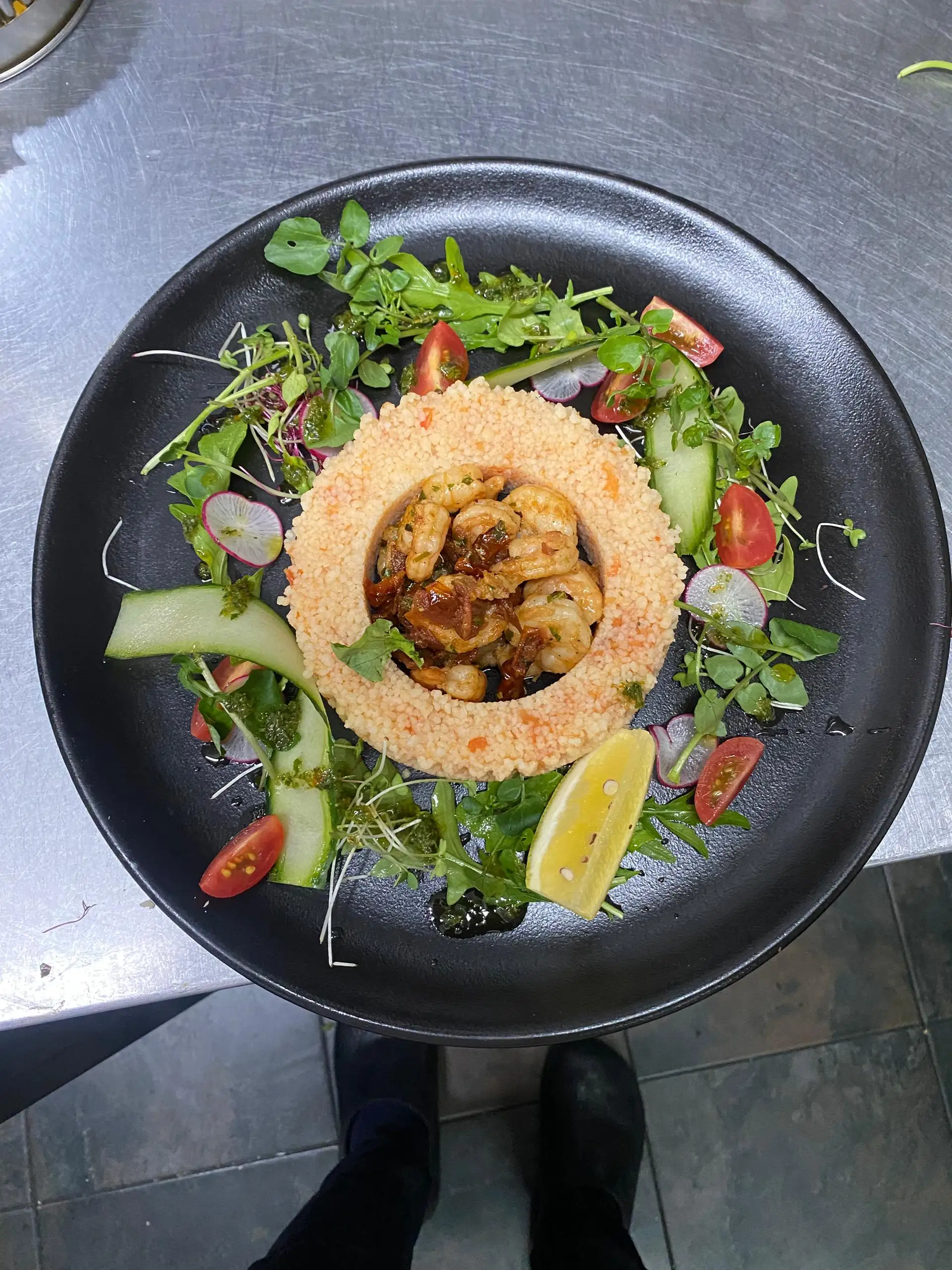 Rooibos Prawn & couscous Salad