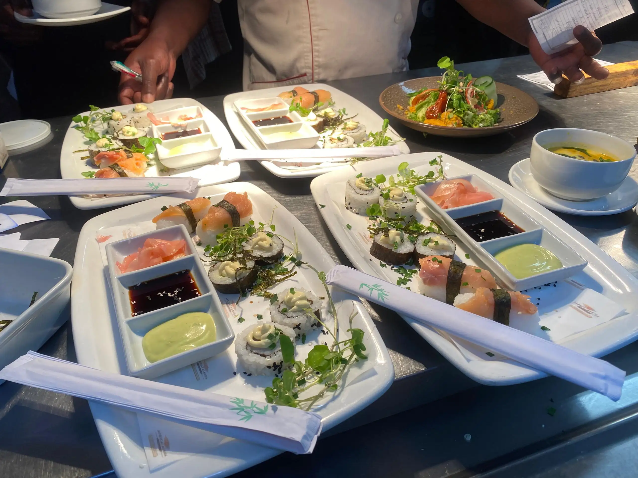 Sushi platter