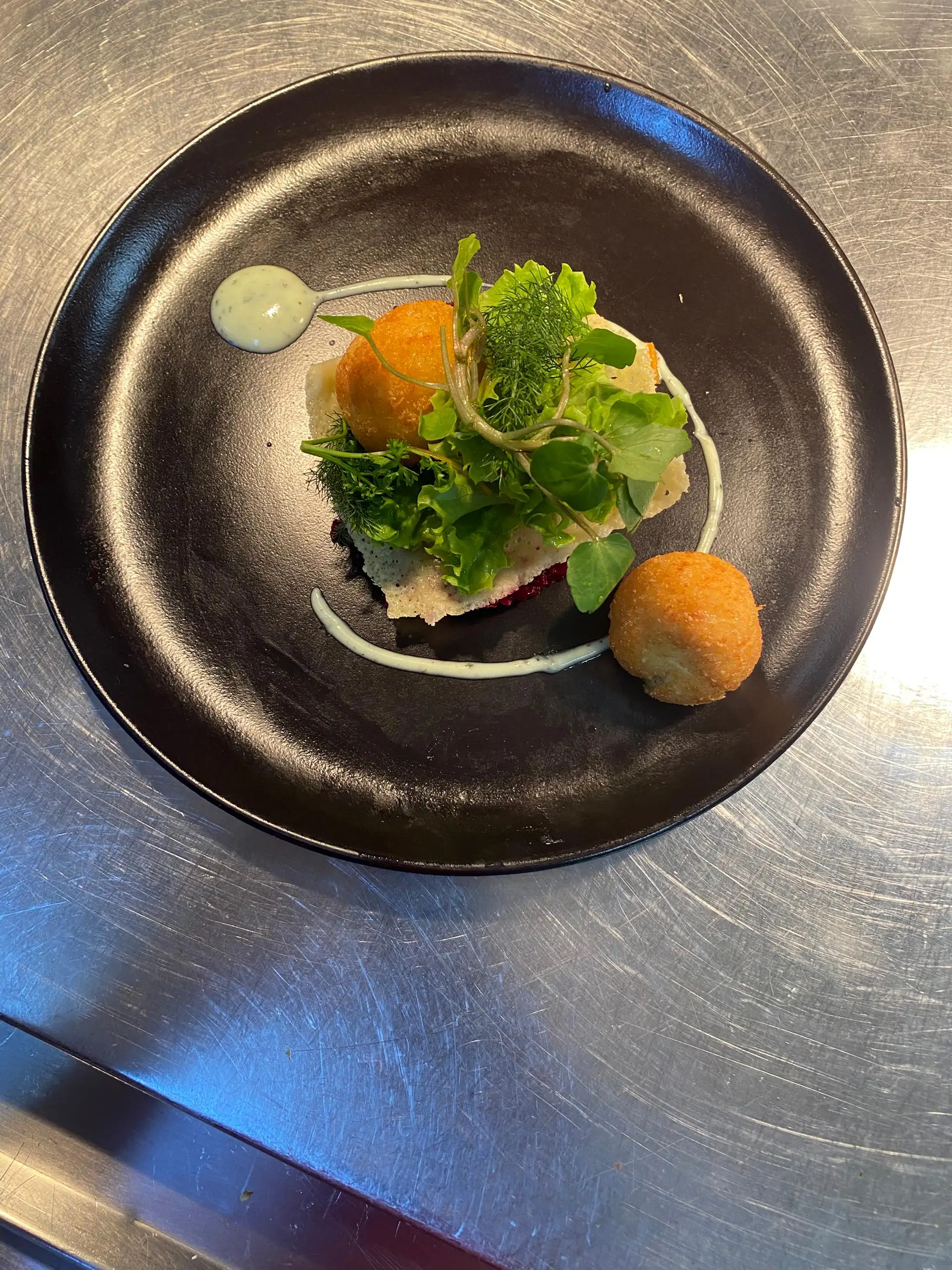 Goat cheese salad